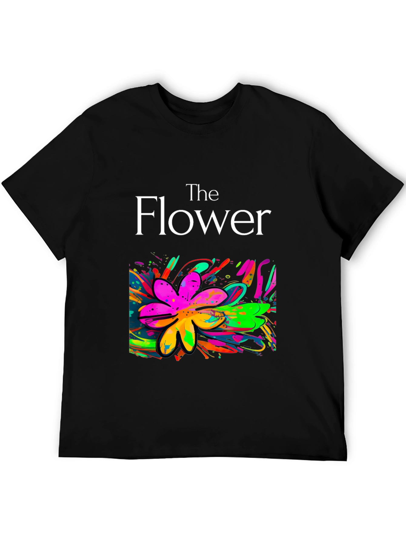 The Flower T-Shirt: Vibrant Floral Design