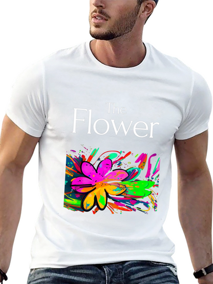 The Flower T-Shirt: Vibrant Floral Design