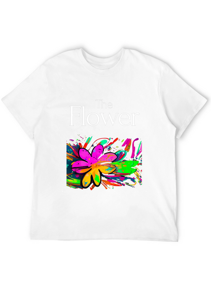 The Flower T-Shirt: Vibrant Floral Design