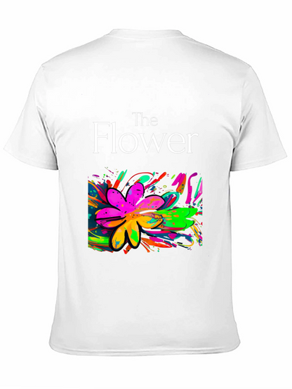 The Flower T-Shirt: Vibrant Floral Design