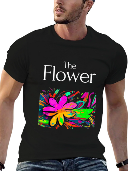 The Flower T-Shirt: Vibrant Floral Design