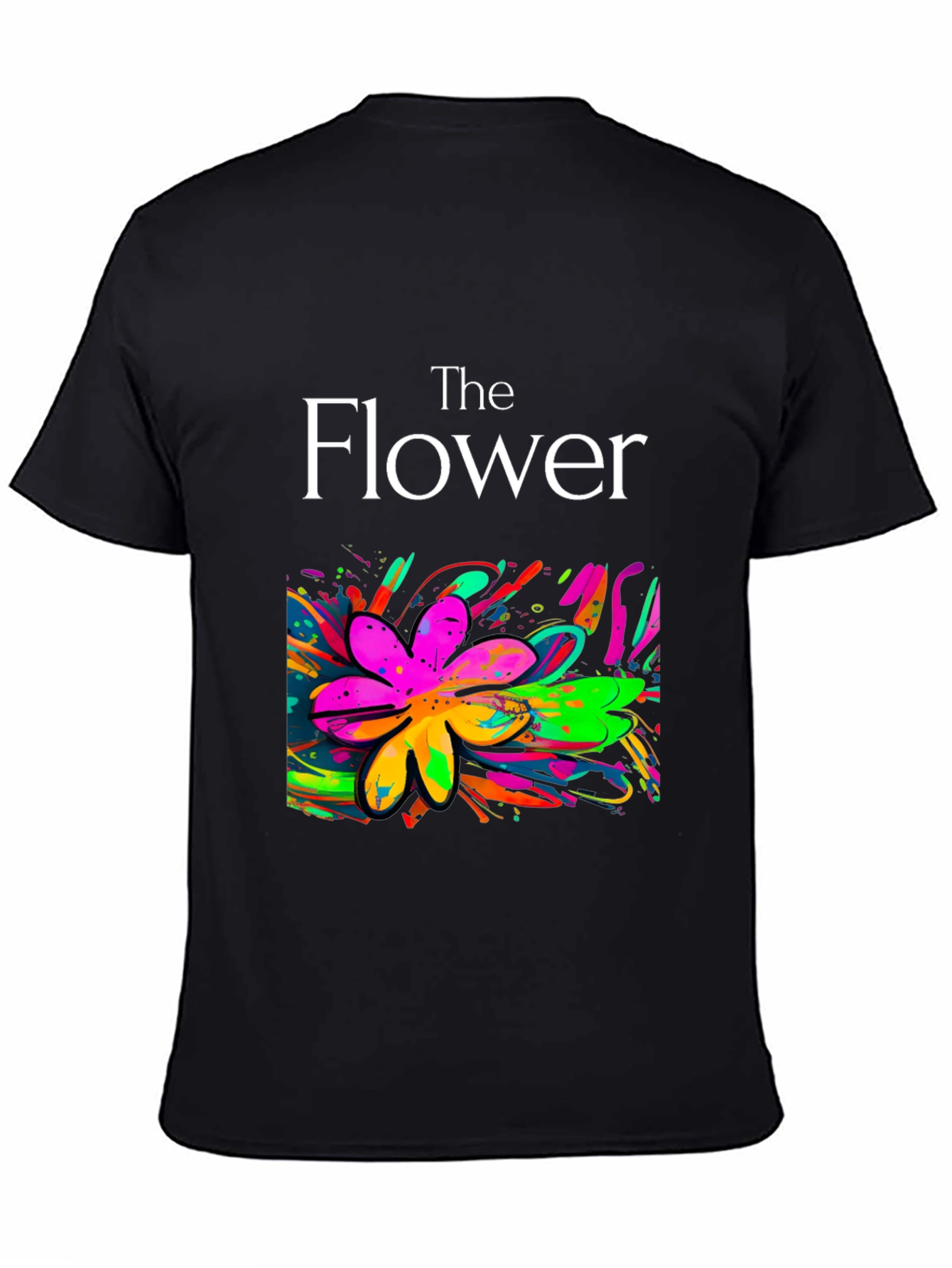The Flower T-Shirt: Vibrant Floral Design