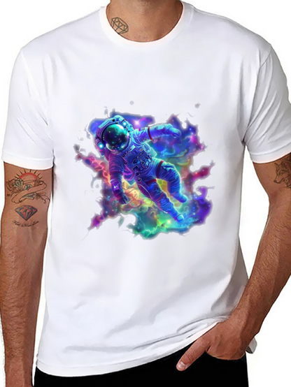 Astronaut Galaxy T-Shirt - Space Design