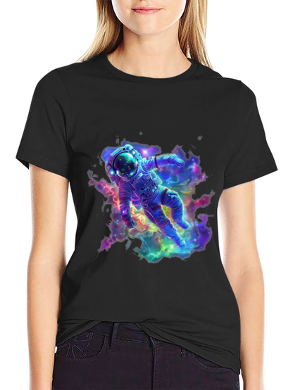 Astronaut Galaxy T-Shirt - Space Design