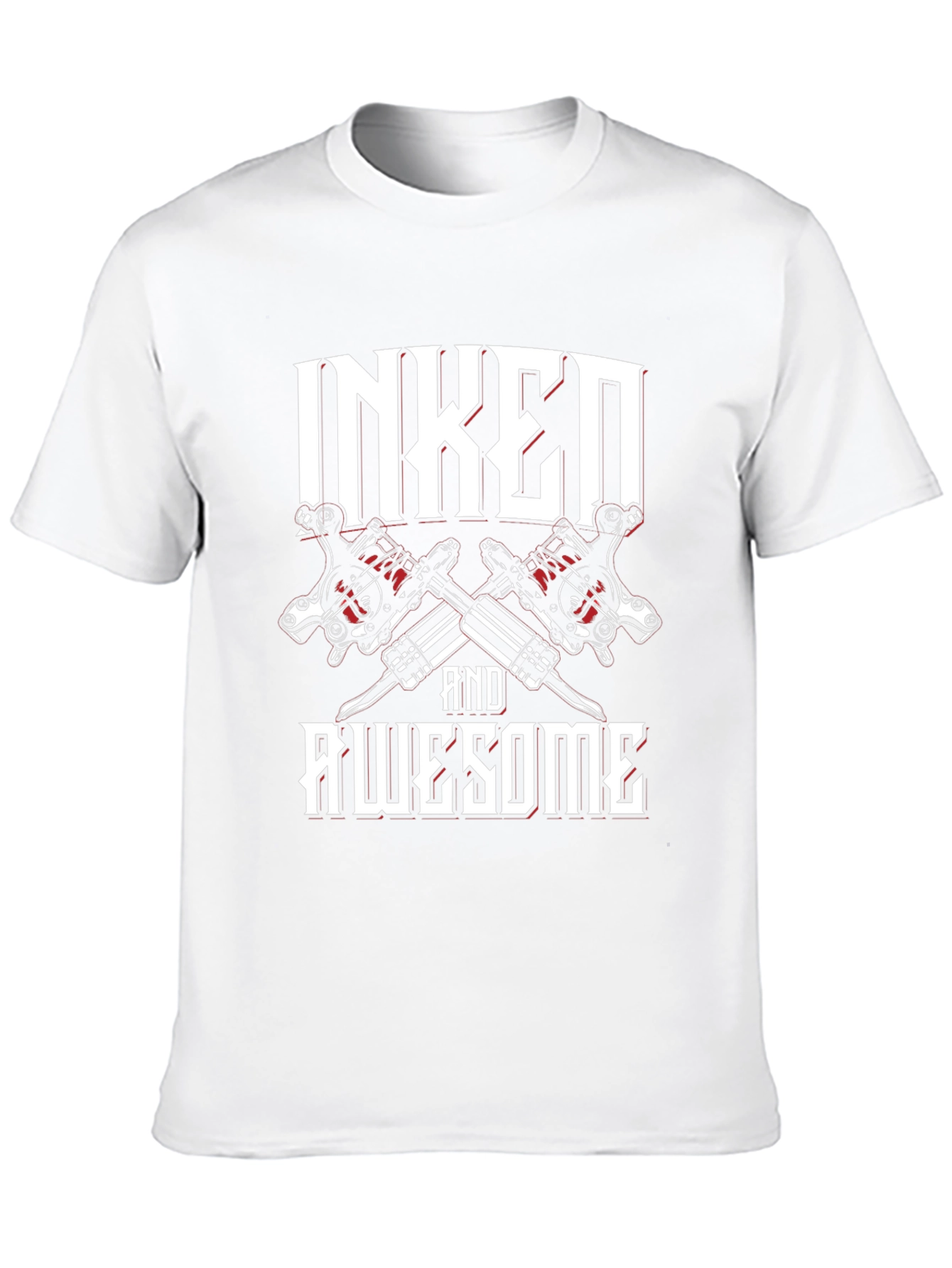 Inked and Awesome Graphic Tee - Black T-Shirt