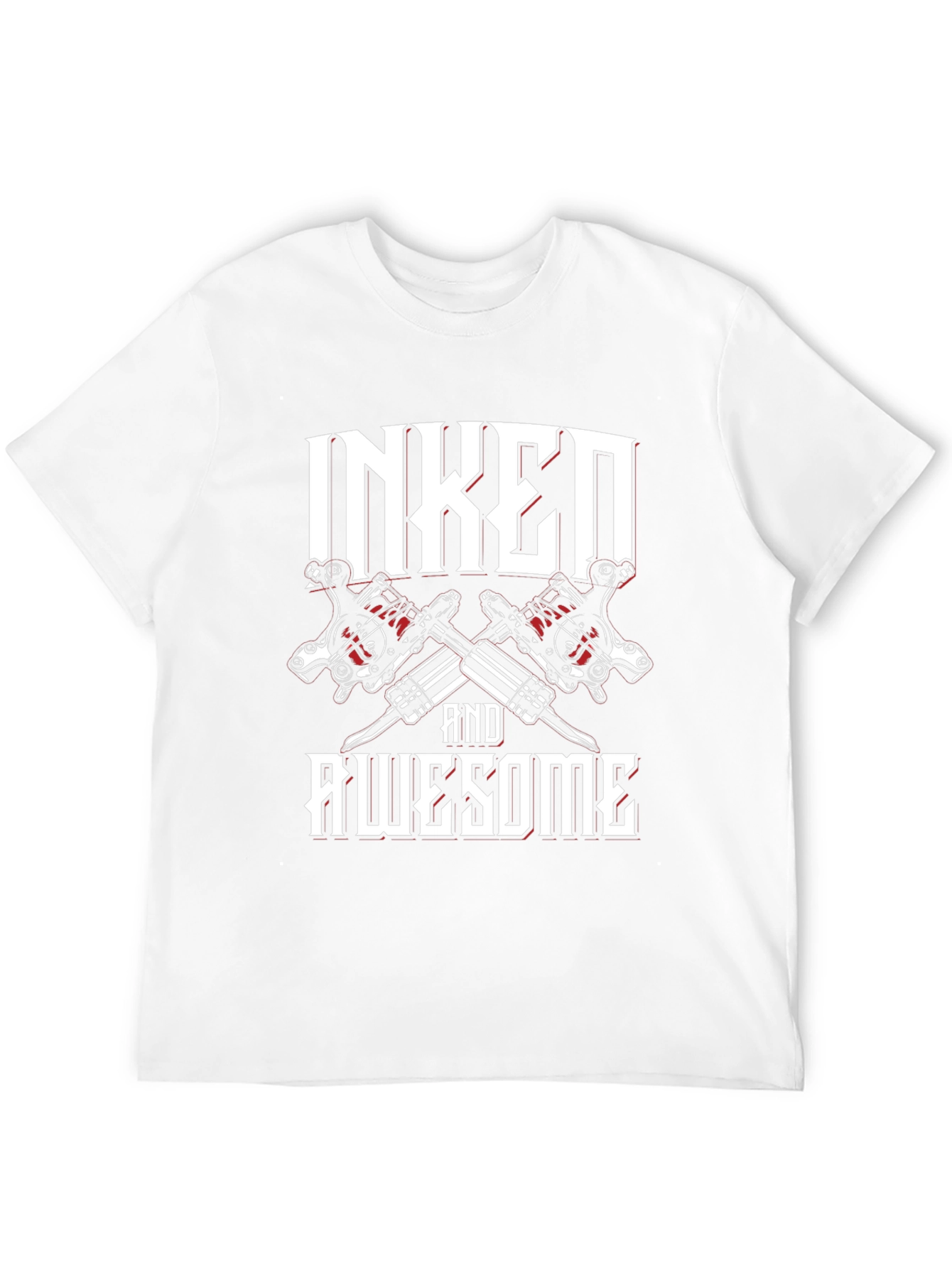 Inked and Awesome Graphic Tee - Black T-Shirt