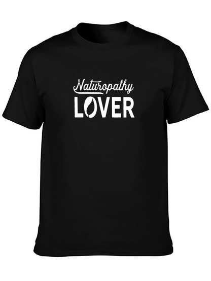 Naturopathy Lover Black T-Shirt