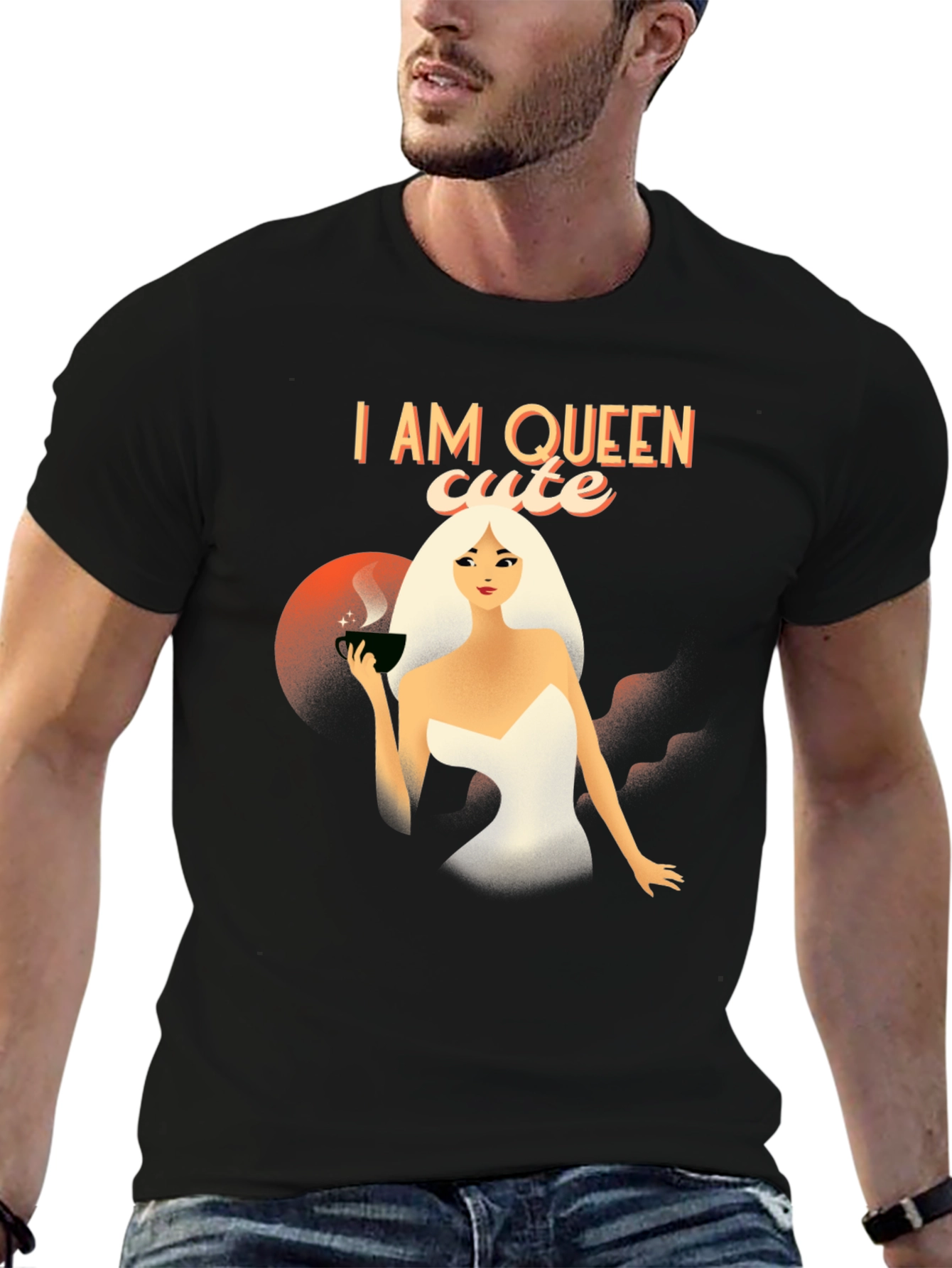I am Queen Cute T-Shirt - Stylish Graphic Tee