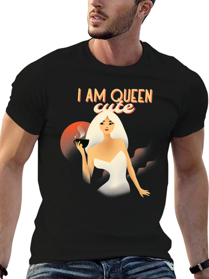 I am Queen Cute T-Shirt - Stylish Graphic Tee