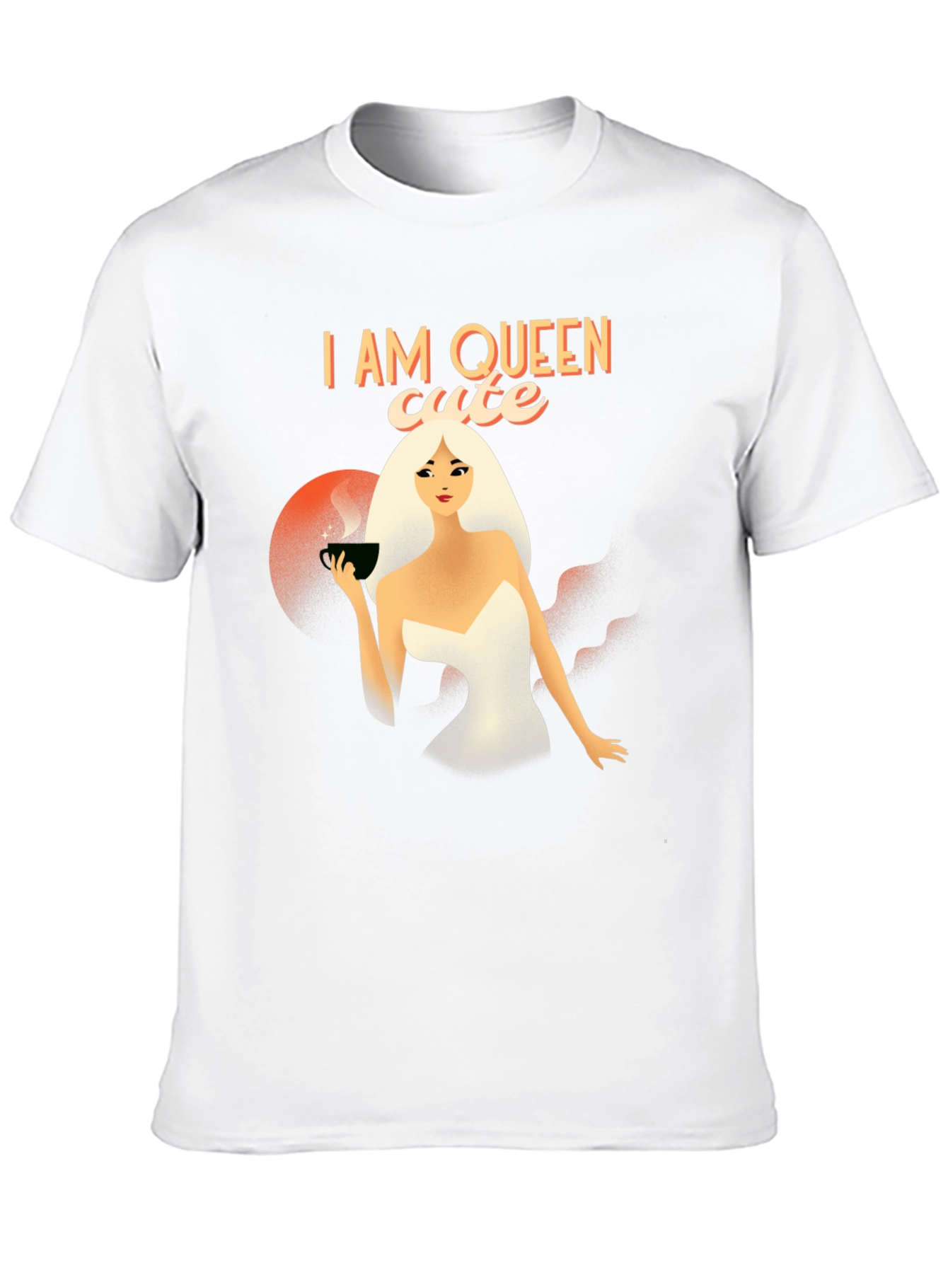 I am Queen Cute T-Shirt - Stylish Graphic Tee