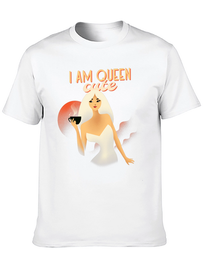 I am Queen Cute T-Shirt - Stylish Graphic Tee
