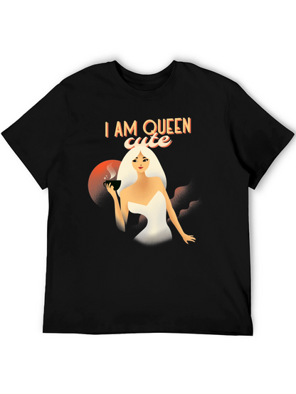 I am Queen Cute T-Shirt - Stylish Graphic Tee