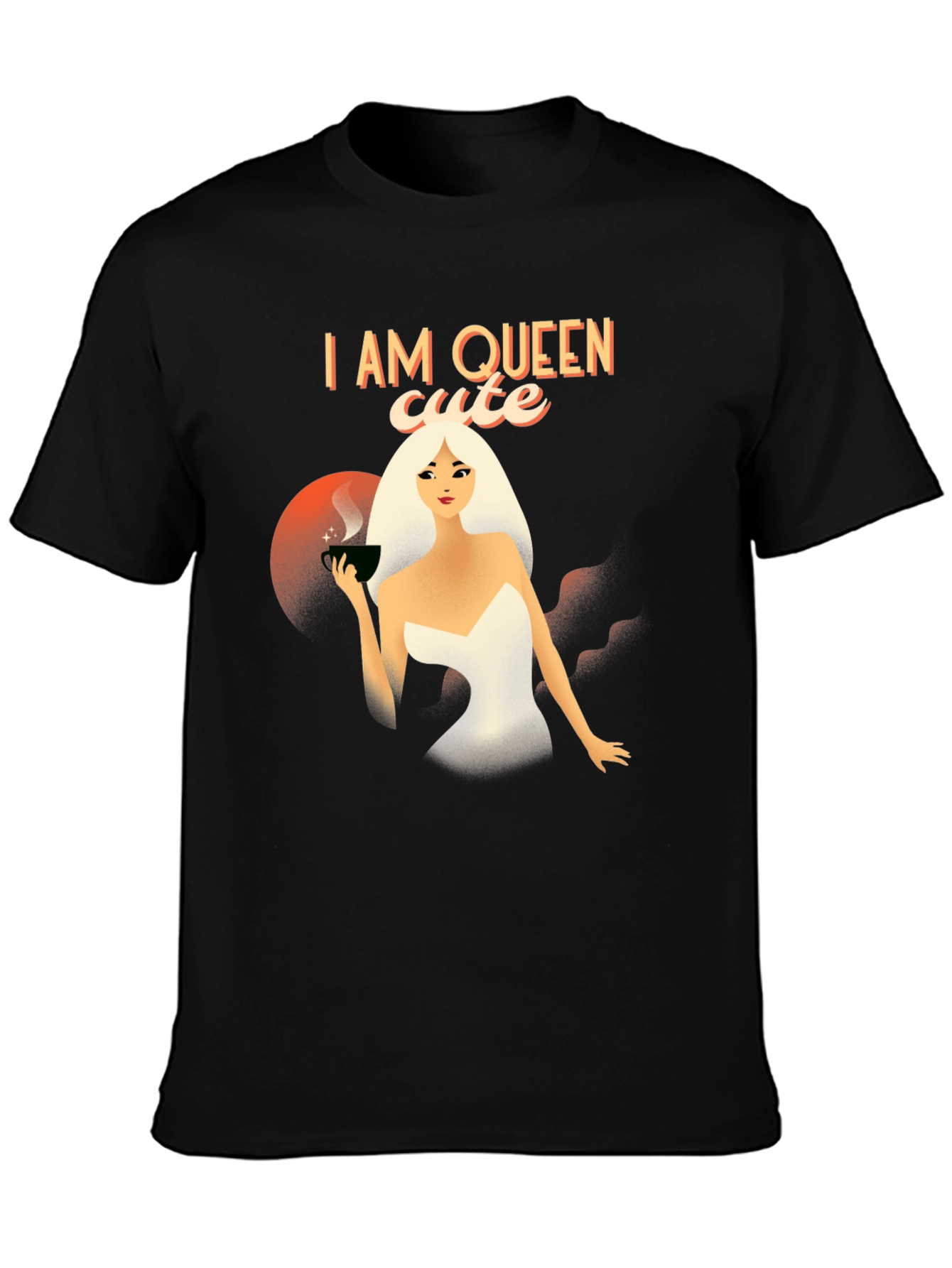 I am Queen Cute T-Shirt - Stylish Graphic Tee