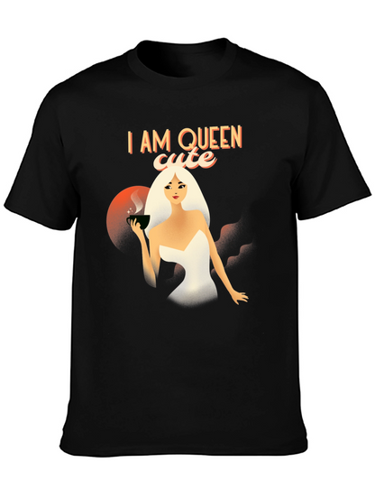 I am Queen Cute T-Shirt - Stylish Graphic Tee