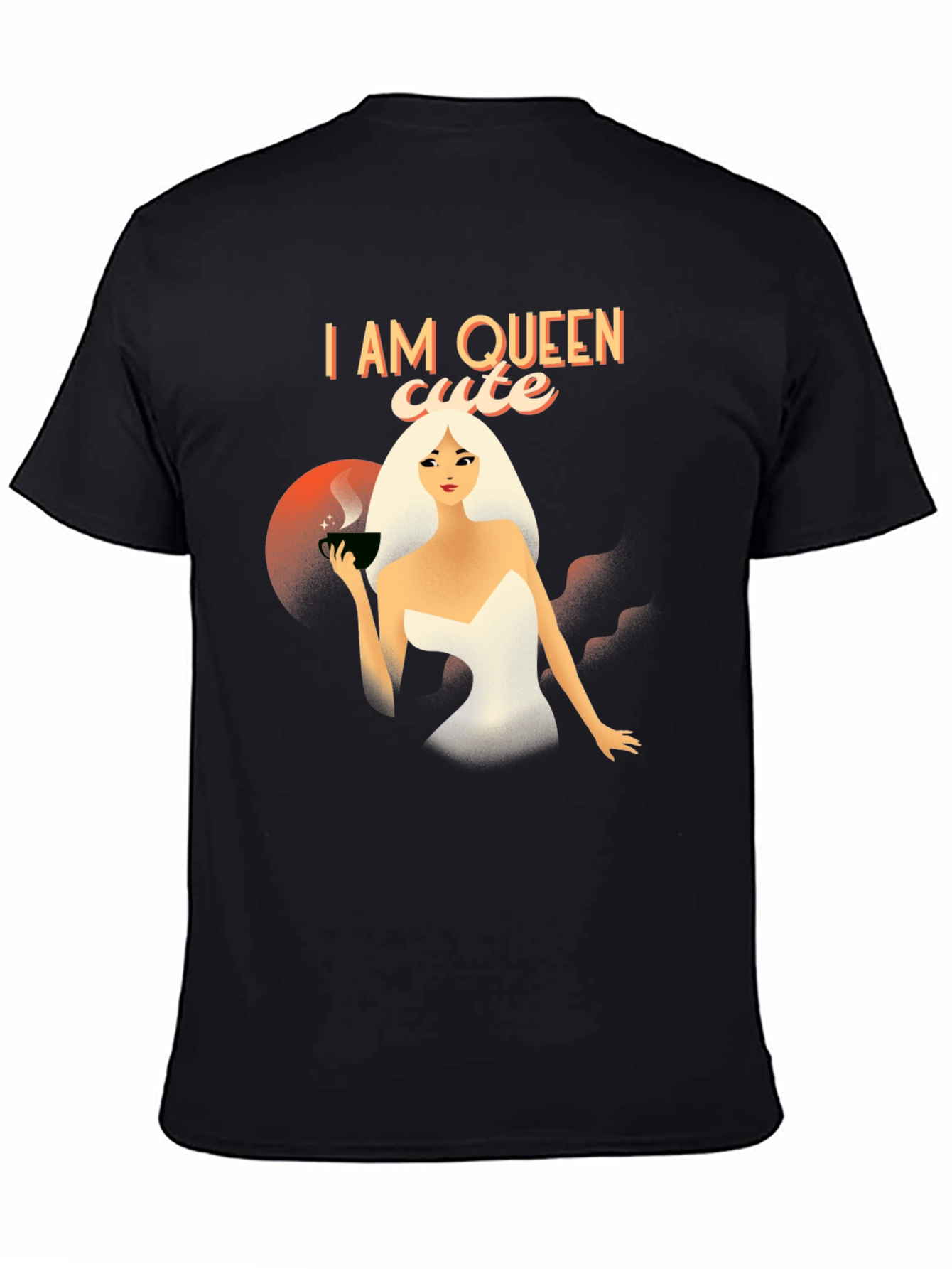 I am Queen Cute T-Shirt - Stylish Graphic Tee