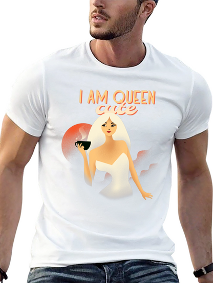 I am Queen Cute T-Shirt - Stylish Graphic Tee