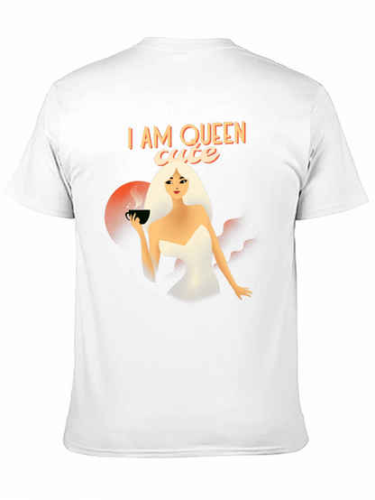 I am Queen Cute T-Shirt - Stylish Graphic Tee