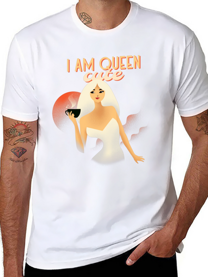I am Queen Cute T-Shirt - Stylish Graphic Tee