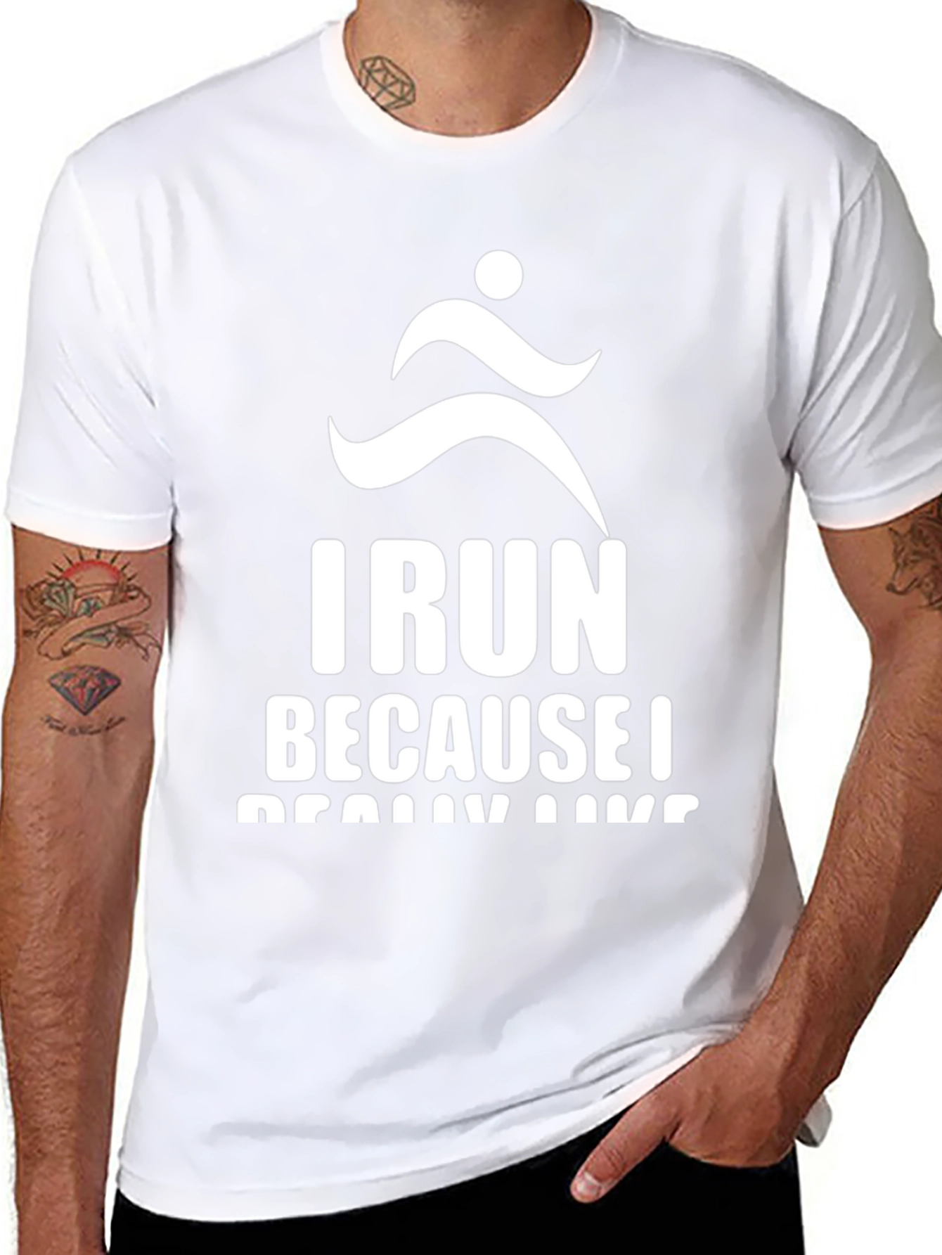 I Run Because I Really Like Running T-Shirt