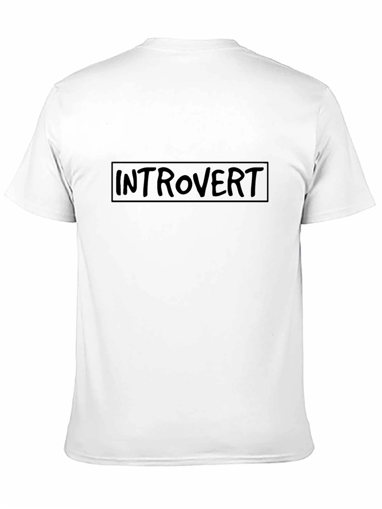 Introvert Graphic Tee - Soft Cotton Blend