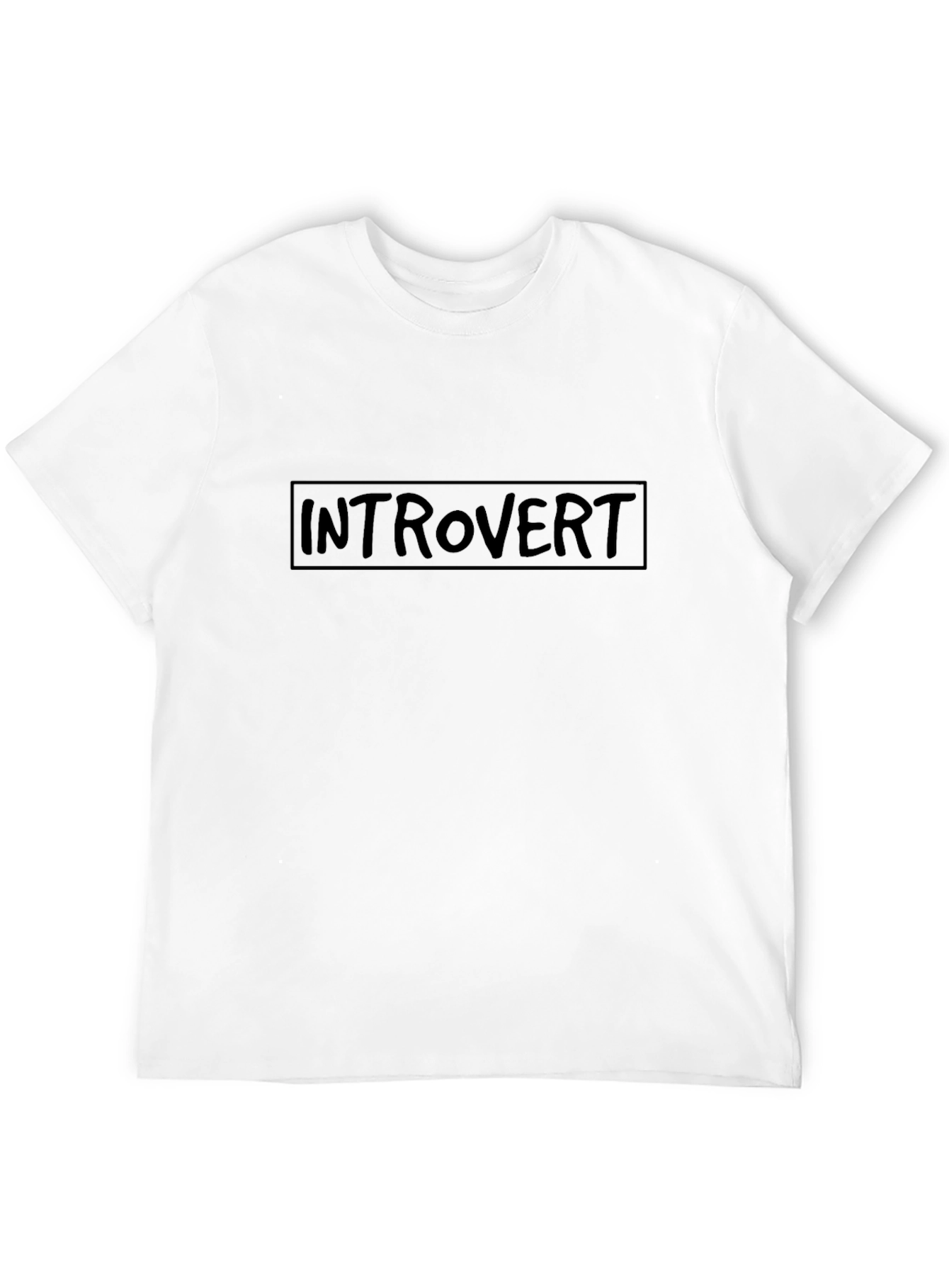 Introvert Graphic Tee - Soft Cotton Blend