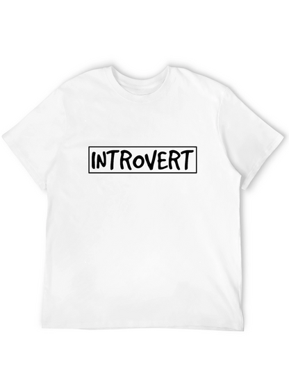 Introvert Graphic Tee - Soft Cotton Blend