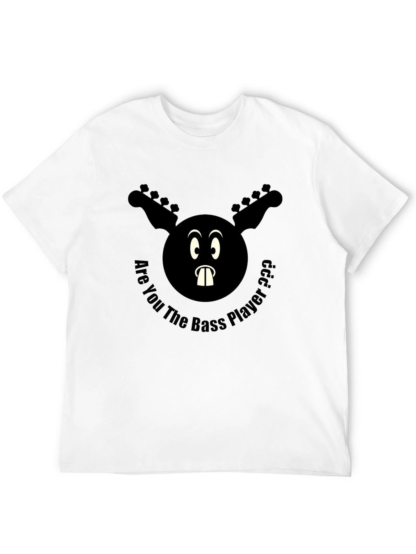 Are You The Bass Player T-Shirt - Cartoon Style