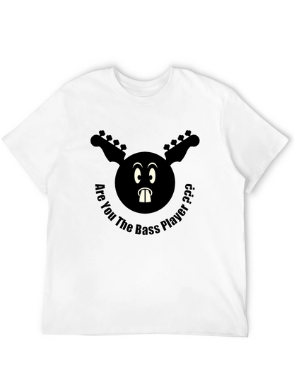 Are You The Bass Player T-Shirt - Cartoon Style