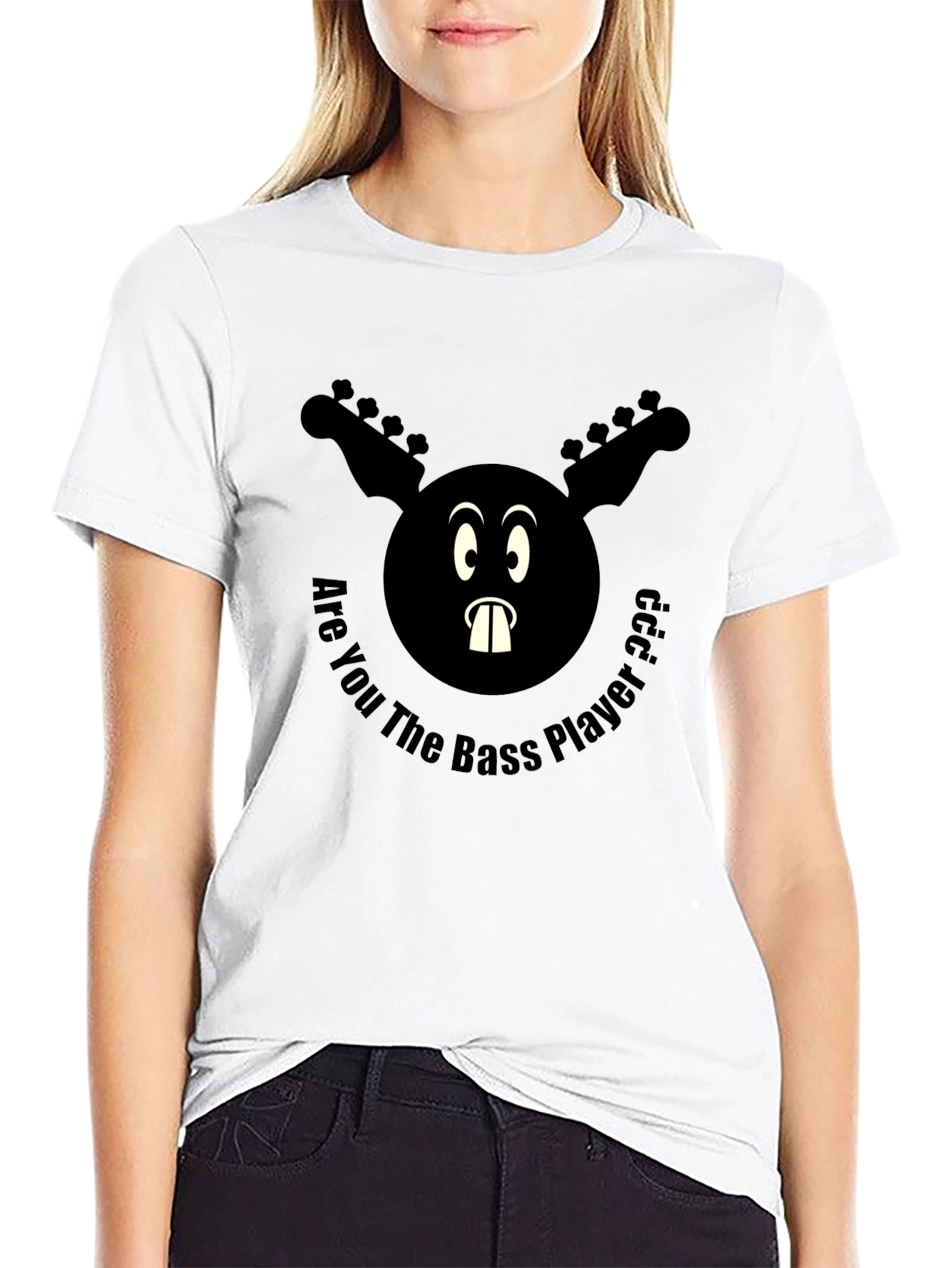Are You The Bass Player T-Shirt - Cartoon Style