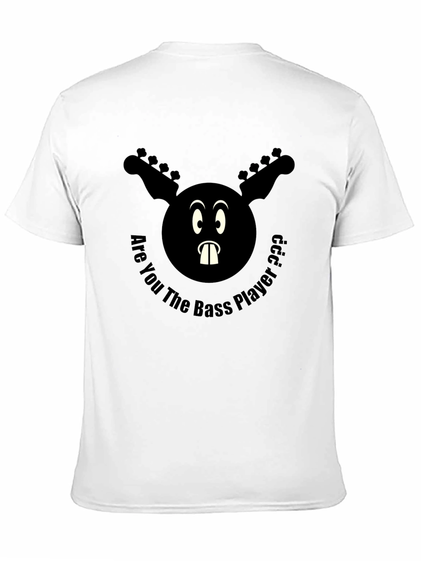 Are You The Bass Player T-Shirt - Cartoon Style