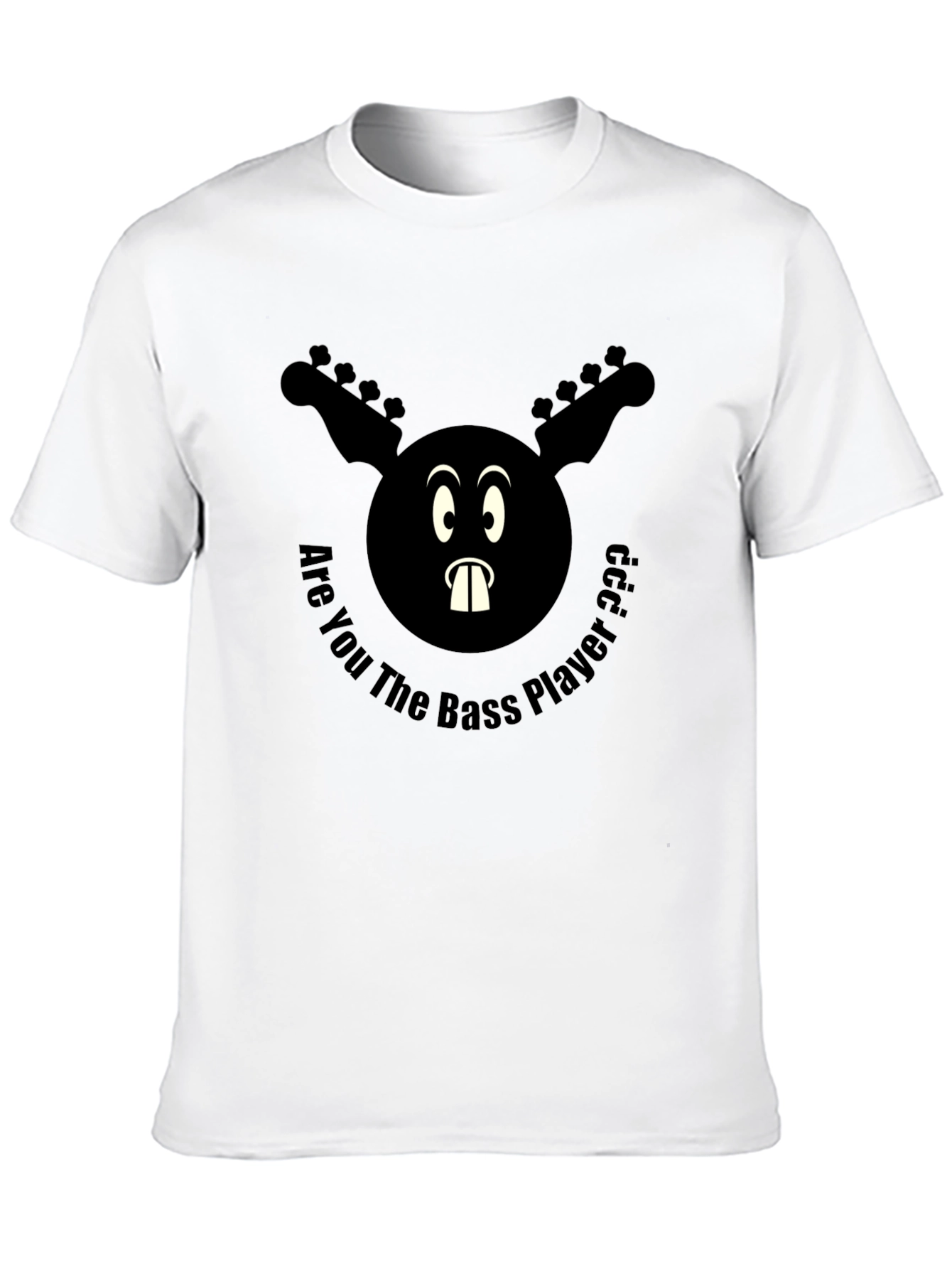 Are You The Bass Player T-Shirt - Cartoon Style