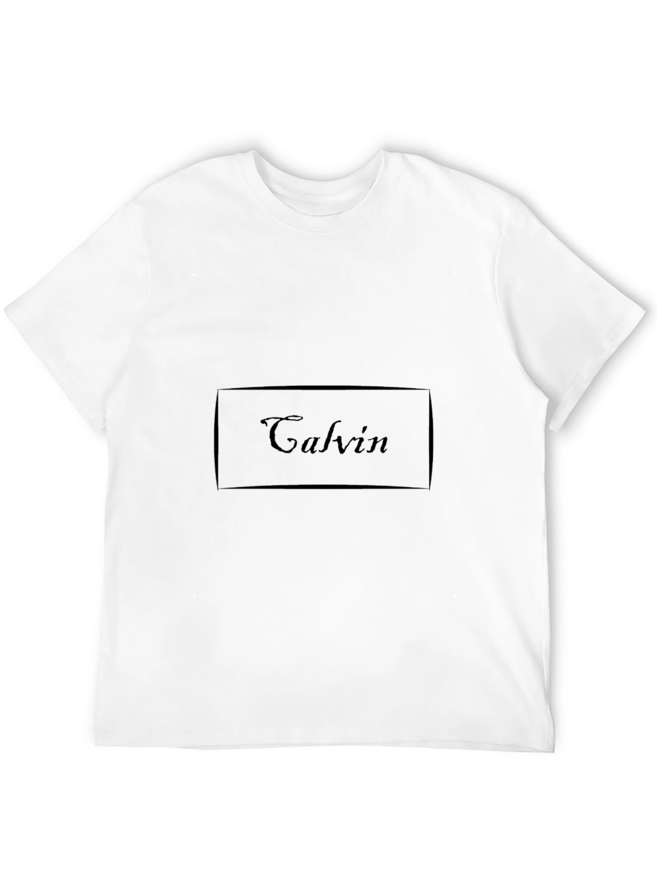 Calvin Stylish Mens Black T-Shirt