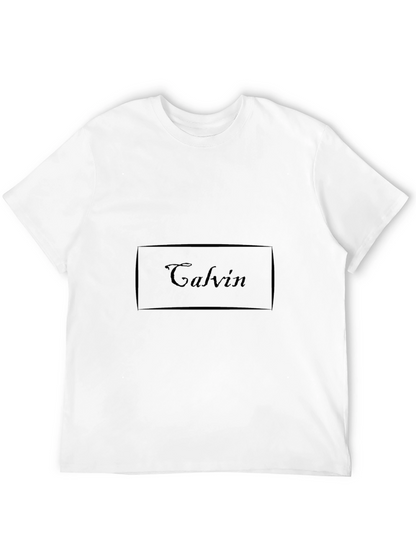 Calvin Stylish Mens Black T-Shirt