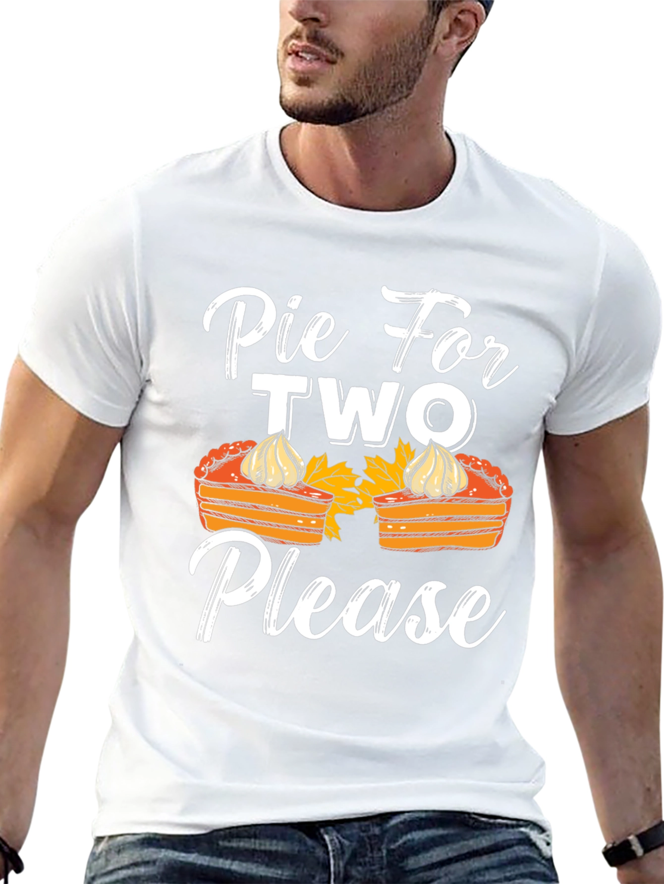 Pie For Two Please T-Shirt - Thanksgiving Apparel