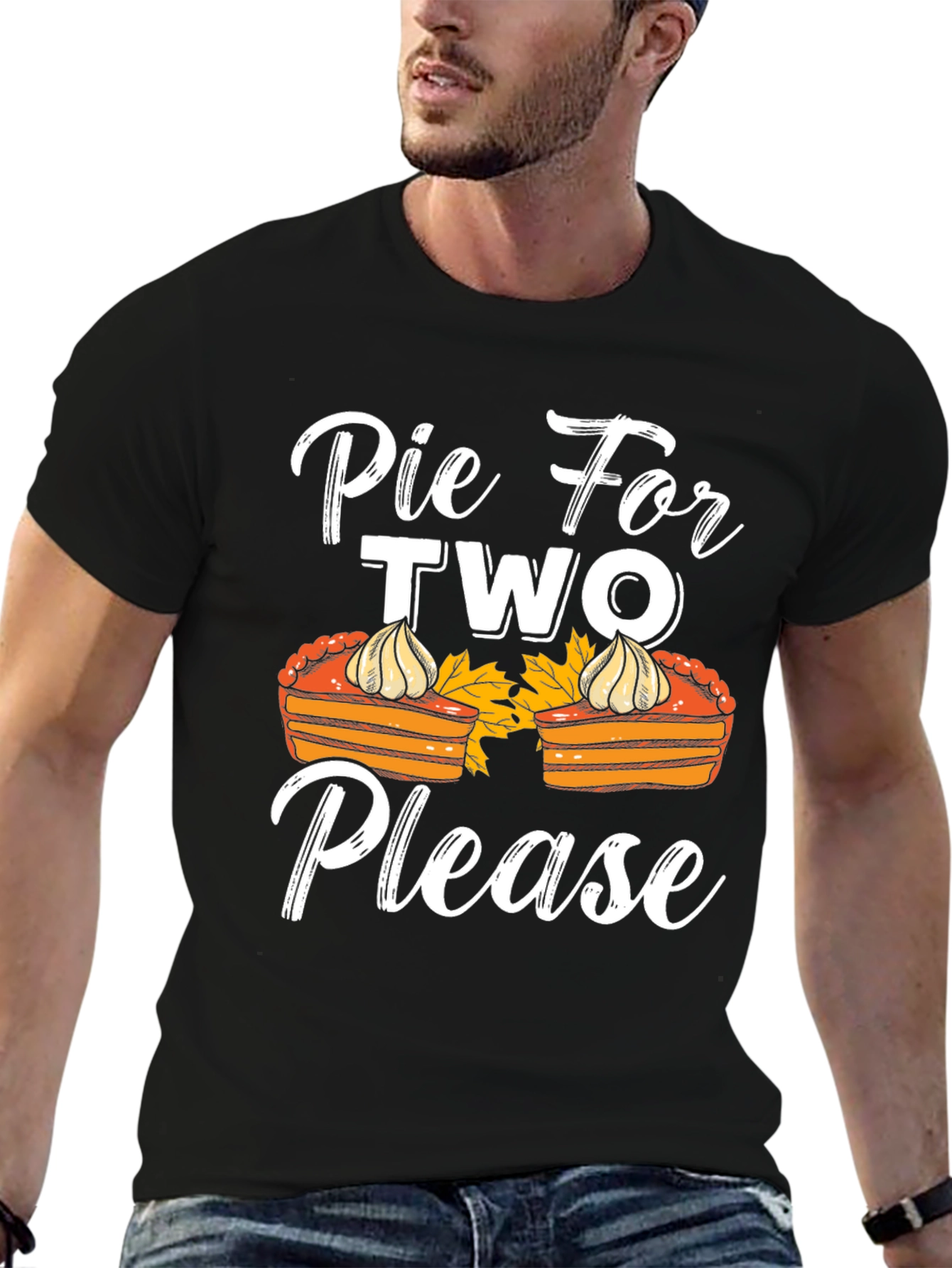 Pie For Two Please T-Shirt - Thanksgiving Apparel