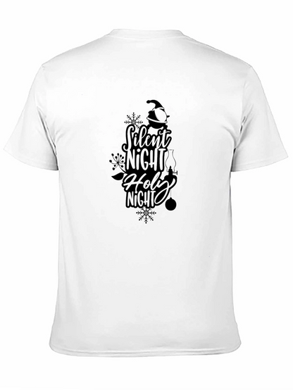 Silent Night Holy Night Black Tee