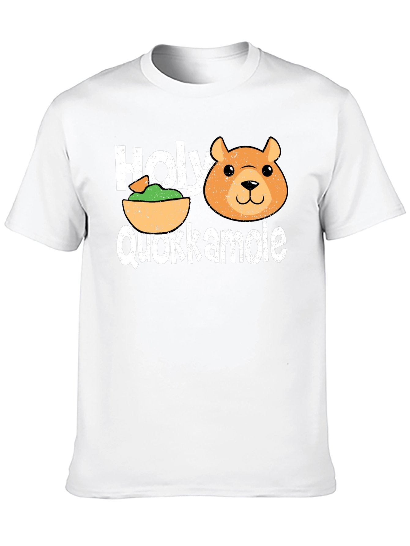 Holy Quokkamole T-Shirt: Funny Guacamole & Quokka Tee
