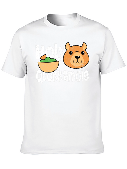 Holy Quokkamole T-Shirt: Funny Guacamole & Quokka Tee