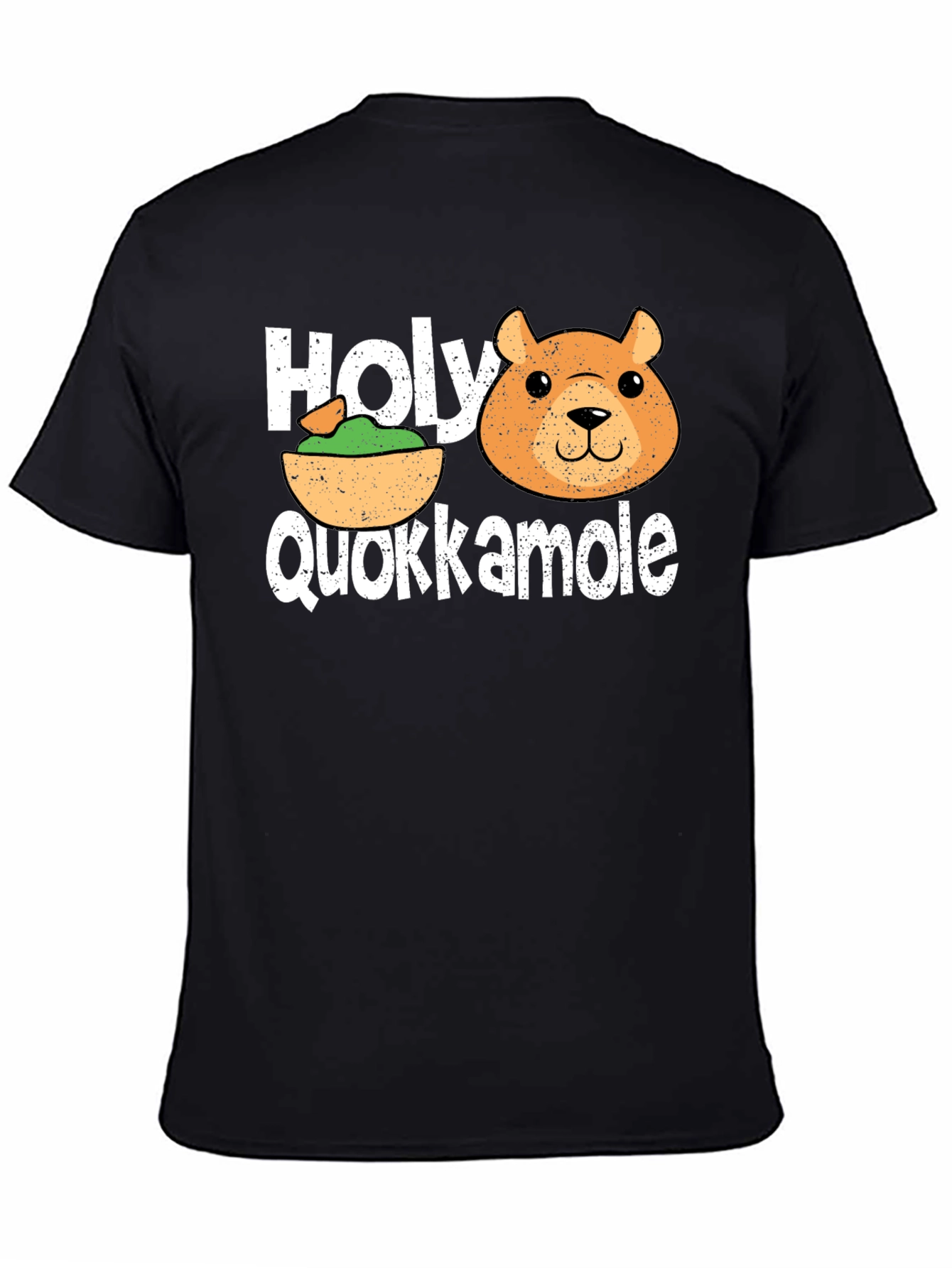 Holy Quokkamole T-Shirt: Funny Guacamole & Quokka Tee