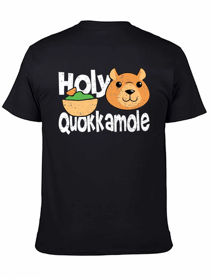 Holy Quokkamole T-Shirt: Funny Guacamole & Quokka Tee