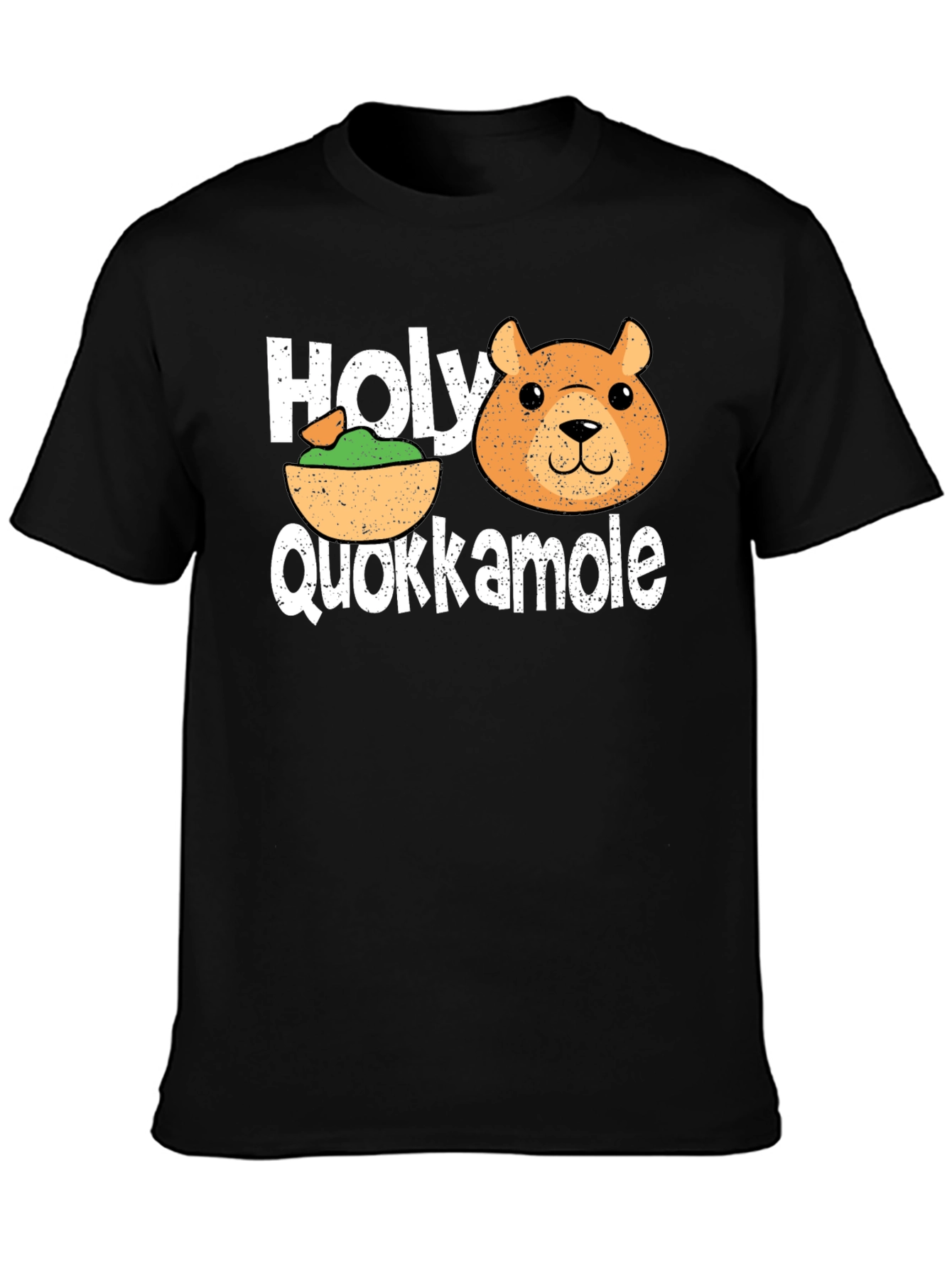 Holy Quokkamole T-Shirt: Funny Guacamole & Quokka Tee