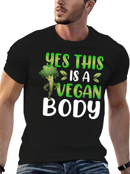 Vegan Body T-Shirt - Plant Based Lifestyle Tee