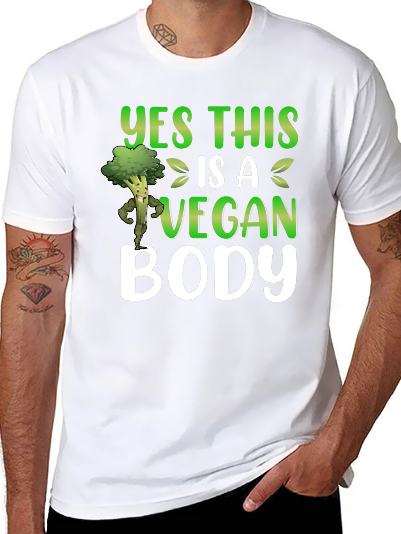 Vegan Body T-Shirt - Plant Based Lifestyle Tee