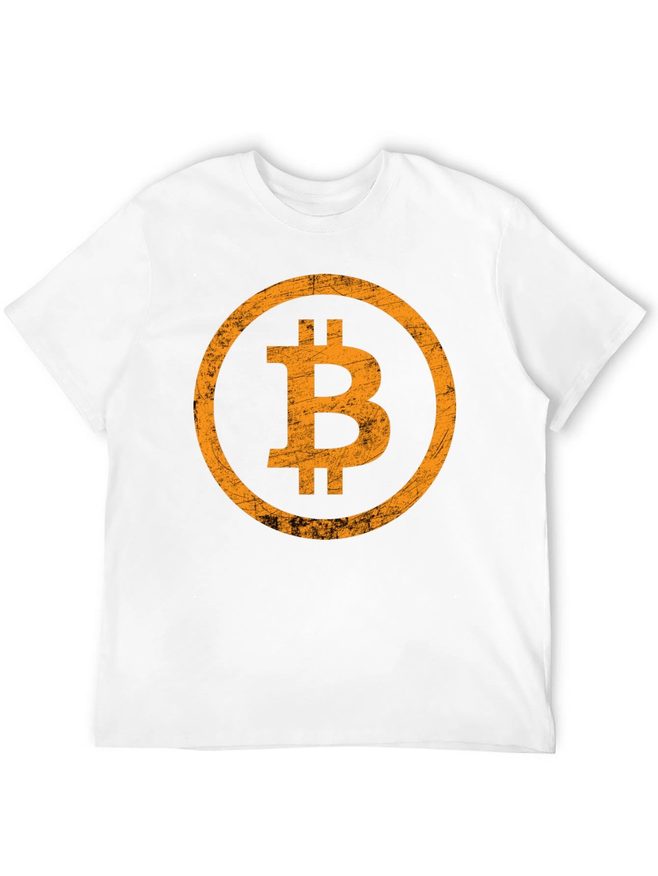Bitcoin Logo Graphic T-Shirt - Black
