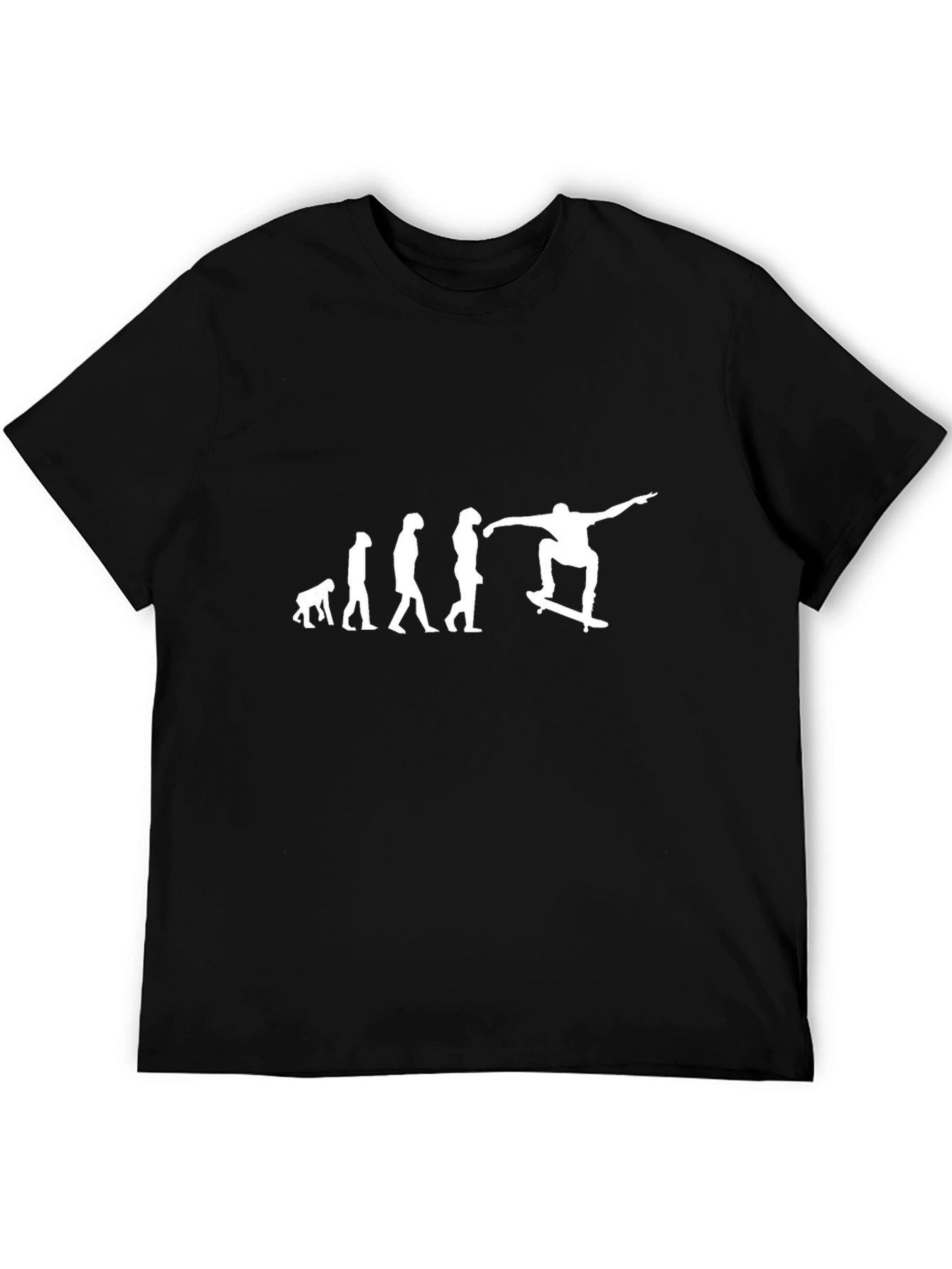 Evolution of Skateboarding Graphic T-Shirt