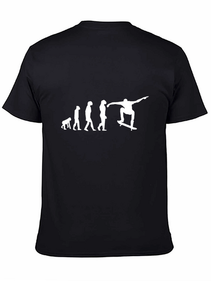 Evolution of Skateboarding Graphic T-Shirt