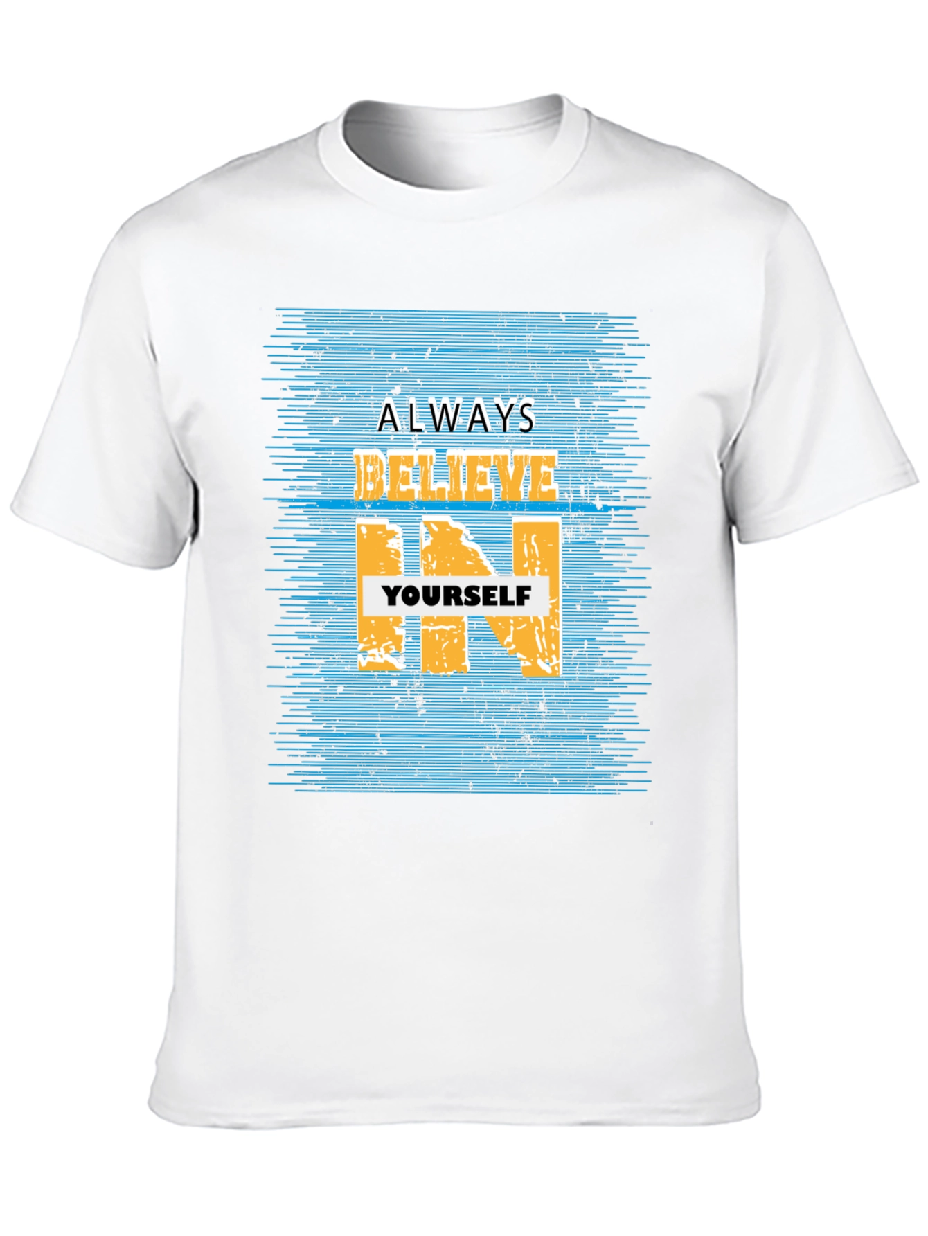 Believe In Yourself Graphic Tee - Black T-Shirt