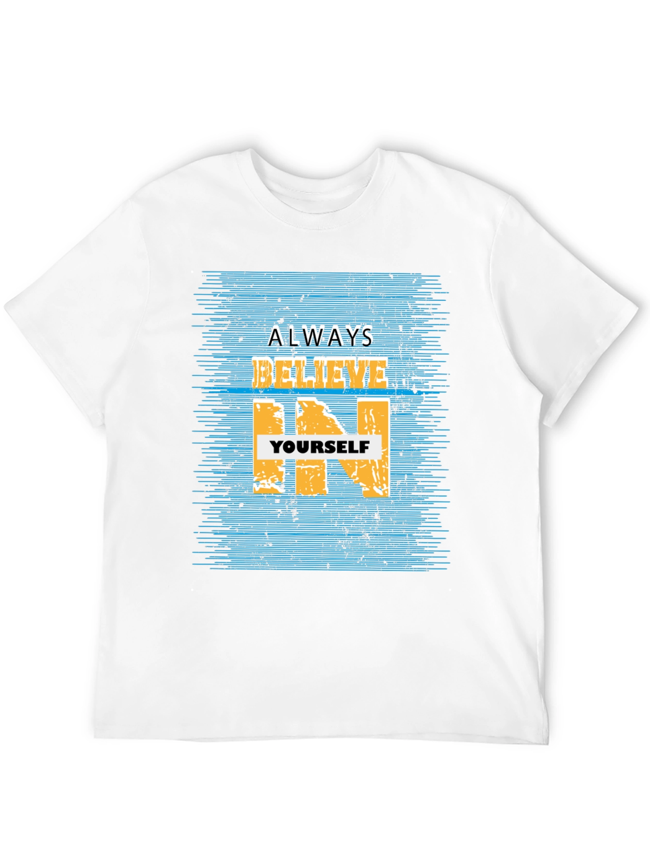 Believe In Yourself Graphic Tee - Black T-Shirt
