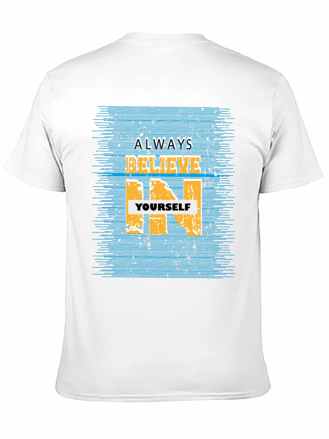 Believe In Yourself Graphic Tee - Black T-Shirt