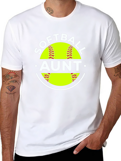 Softball Aunt Graphic Tee